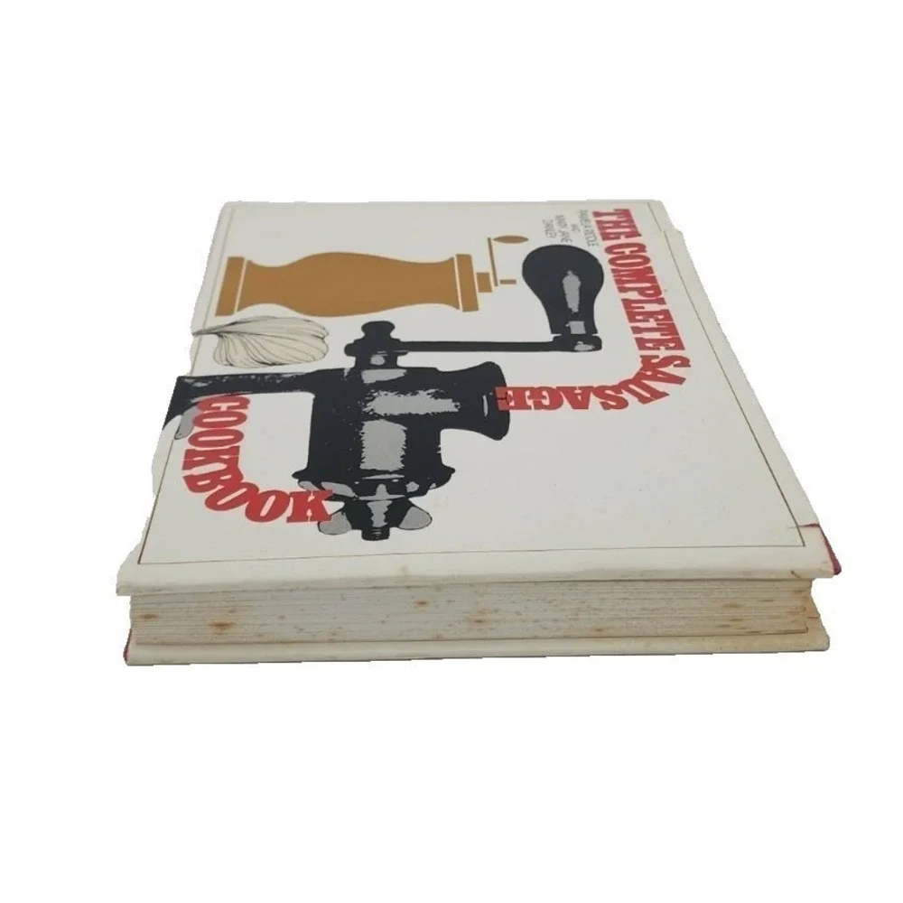 Complete Sausage Cookbook Pamela Riddle Mary Jane Danley 1977‎ Hardcover 1st Ed